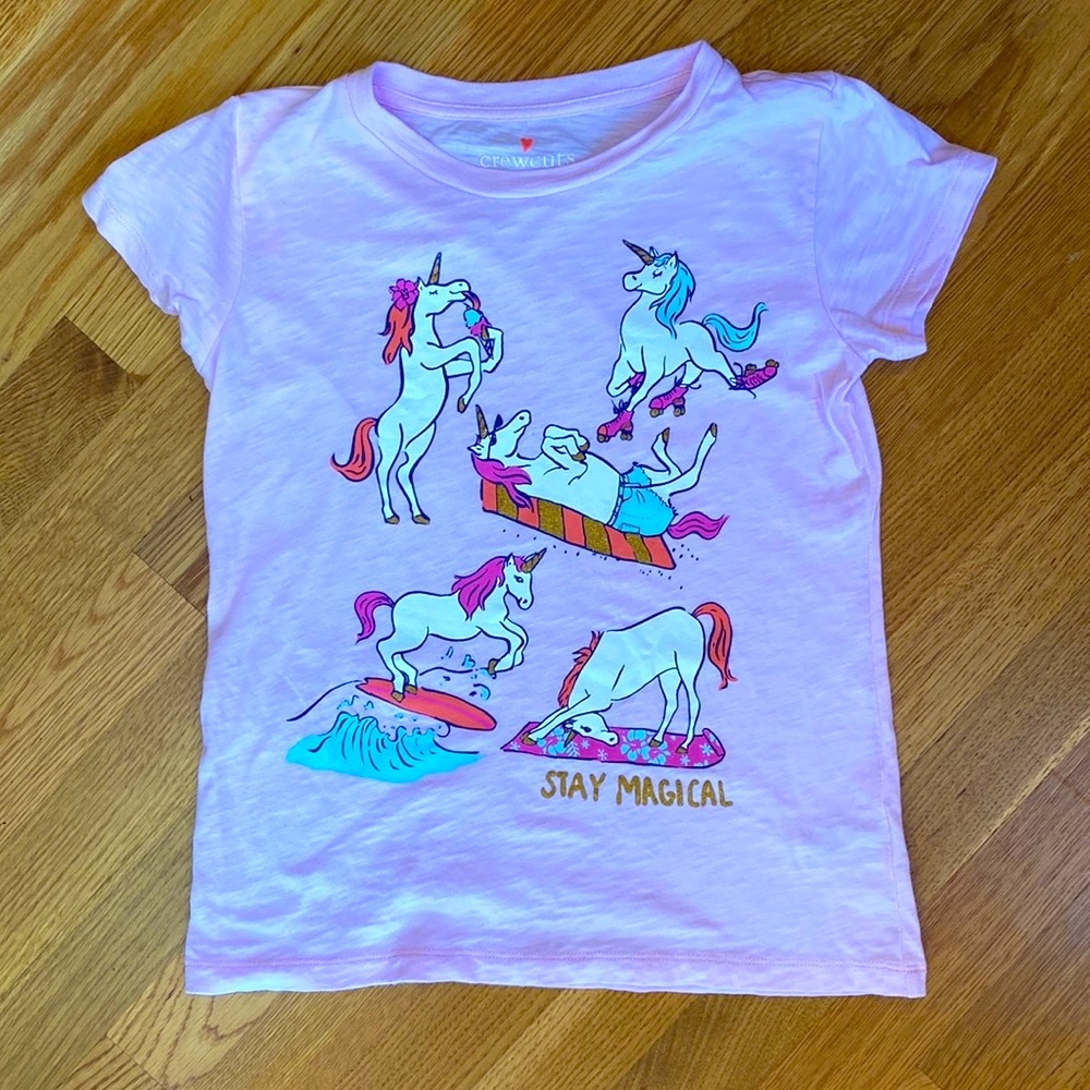 CrewCut unicorn T-shirt 🦄